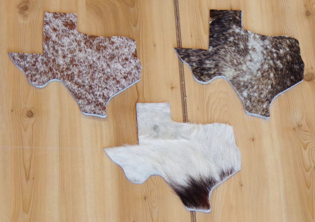 Cowhide Shape Coasters